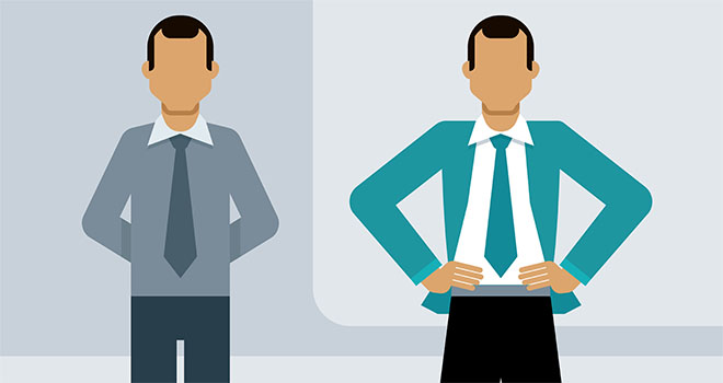 Body language diagram