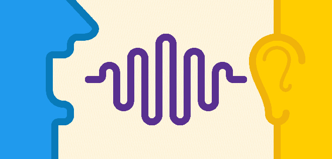 Audibility of a speech to a large group