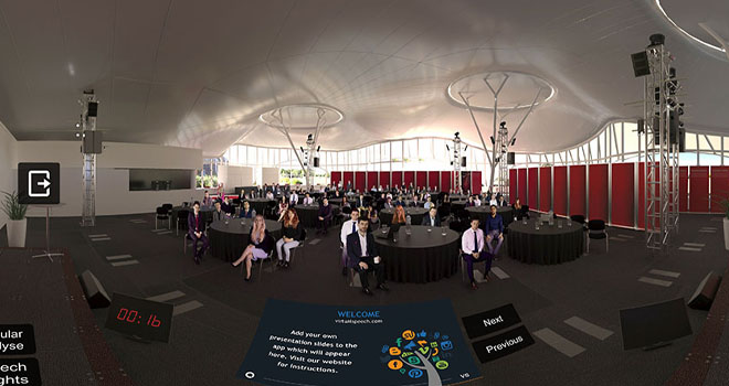 VirtualSpeech: presentation skills with Vodafone