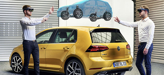 Volkswagen: Development using VR glasses